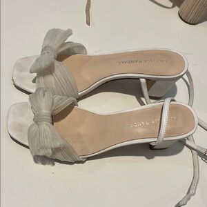 Loeffler Randall Women's White Heeled Sandals